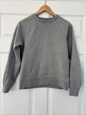 Unisex Gray Everlane Crewneck Sweater